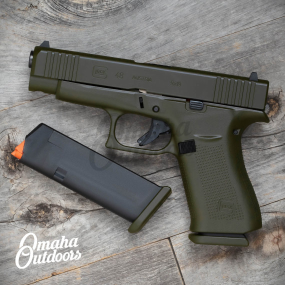 Glock 48 Full OD Green - Omaha Outdoors