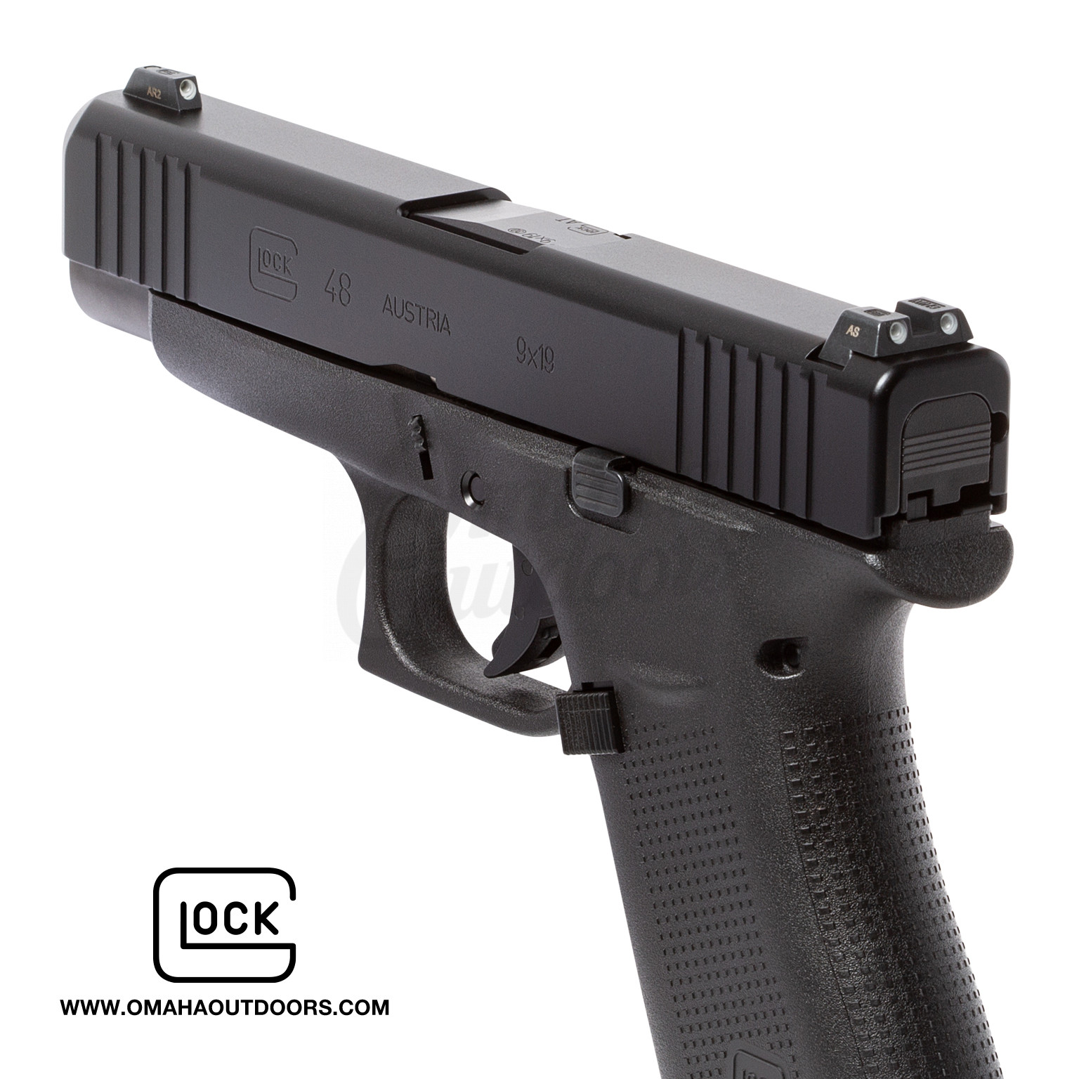 Pa4850701 Glock 48 With Factory Night Sights Omaha Outdoors