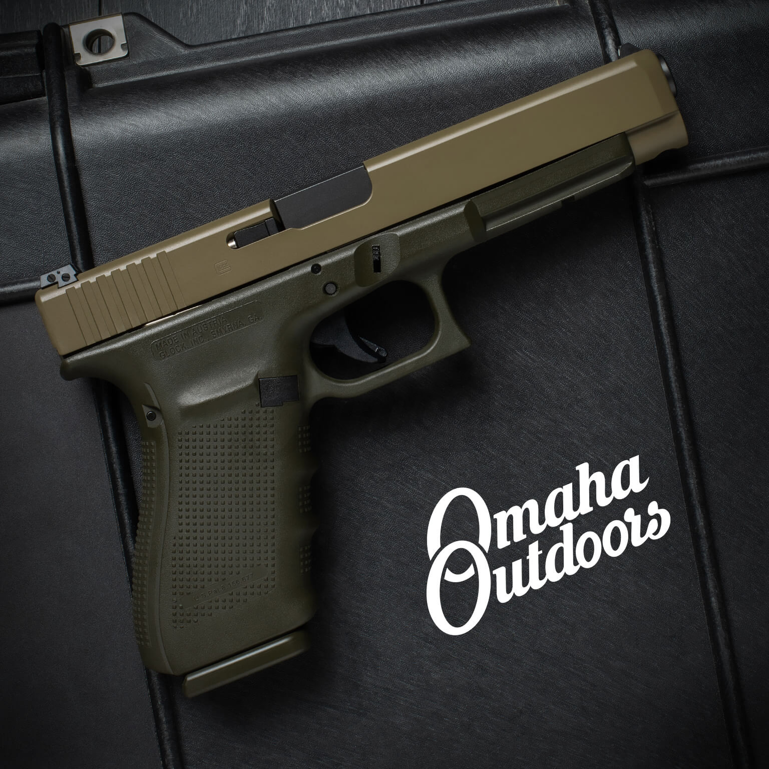 Glock 19 Gen 5 MOS OD Green - Omaha Outdoors