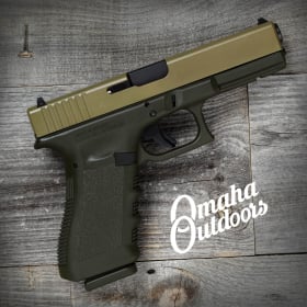 Glock G17 Gen3 Custom Two Tone 9mm Pistol, PI1750203TT