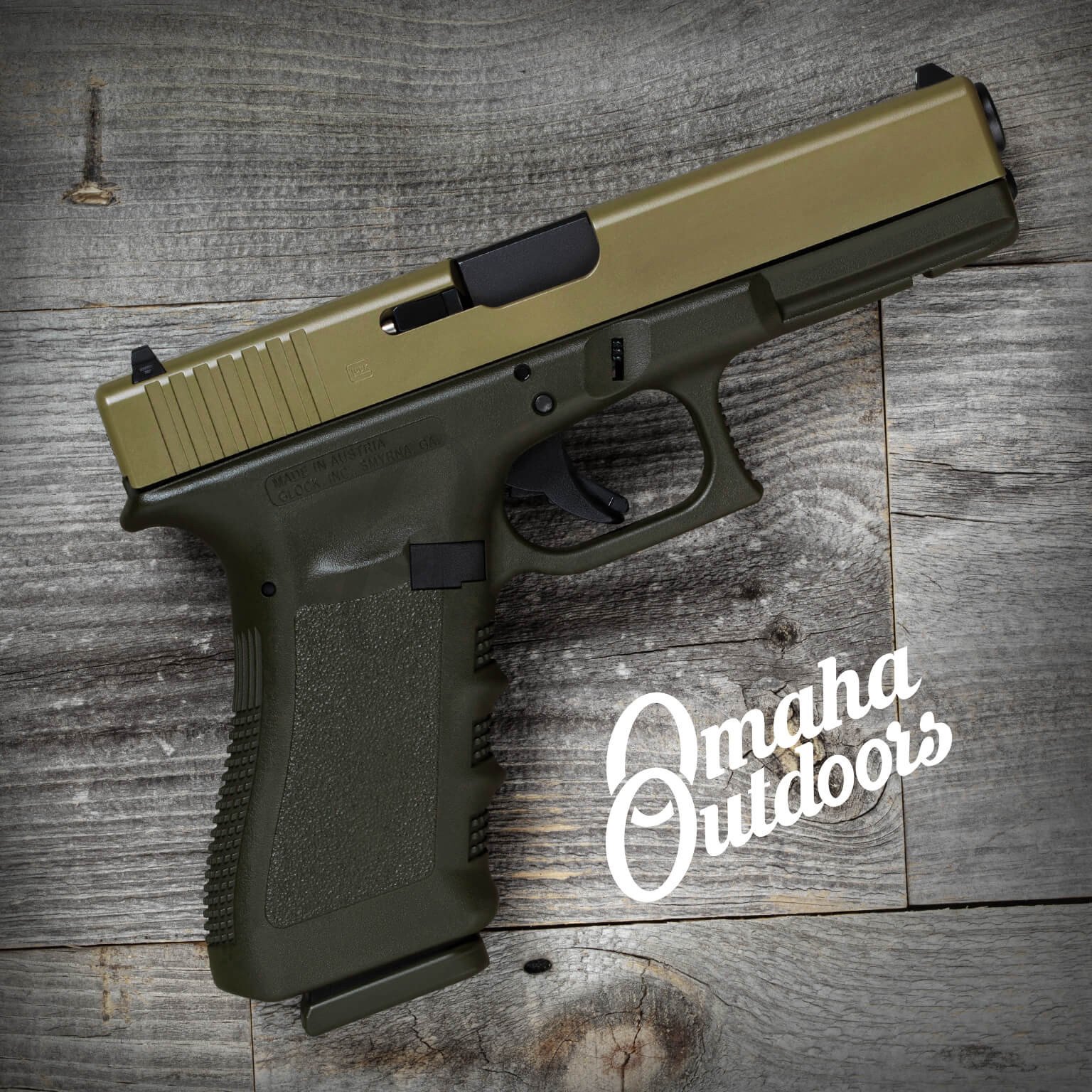 Glock 19 Gen 5 MOS OD Green - Omaha Outdoors