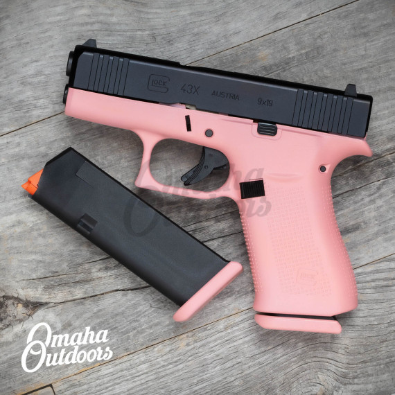 Glock 43X Victoria Pink - Omaha Outdoors