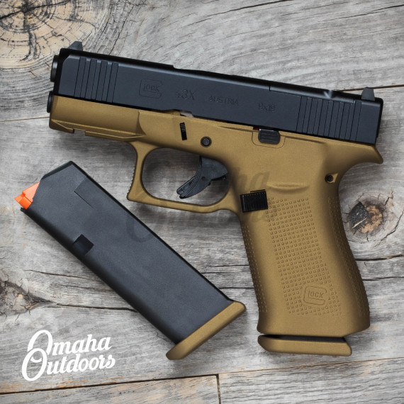 Glock 43X MOS Burnt Bronze - Omaha Outdoors