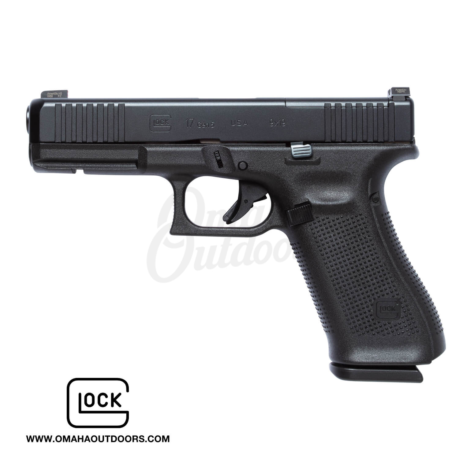 Glock 17 MOS Gen 5 AmeriGlo Night Sights 10 Round - Omaha Outdoors