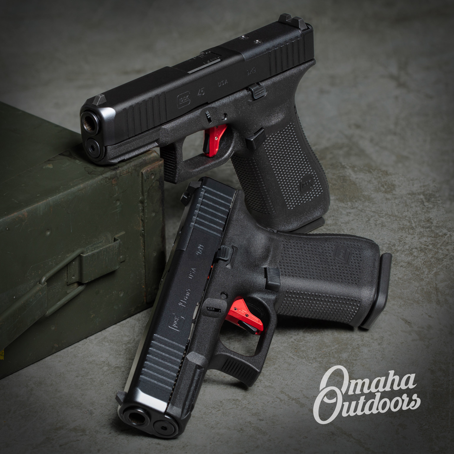 Glock 19 Gen 5 MOS OD Green - Omaha Outdoors