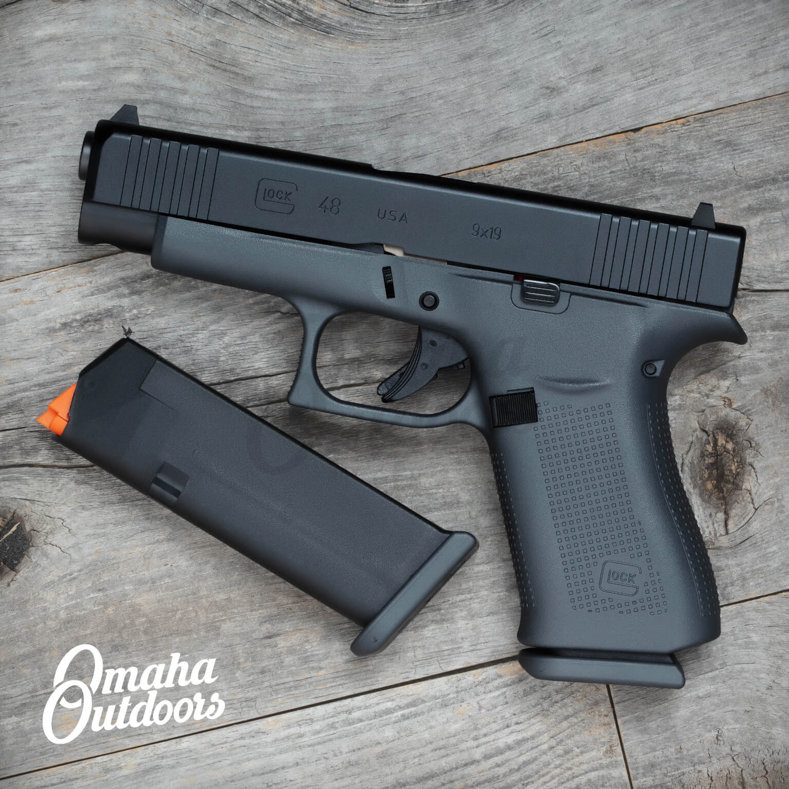 Glock 48 Gaston Gray USA - Omaha Outdoors