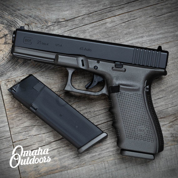 Glock 21 Gen 4 Disruptive Grey USA - Omaha Outdoors