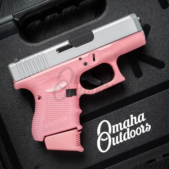 Glock 26 Gen 4 10 RD 9mm Victoria Pink Satin Aluminum Pistol - Omaha ...