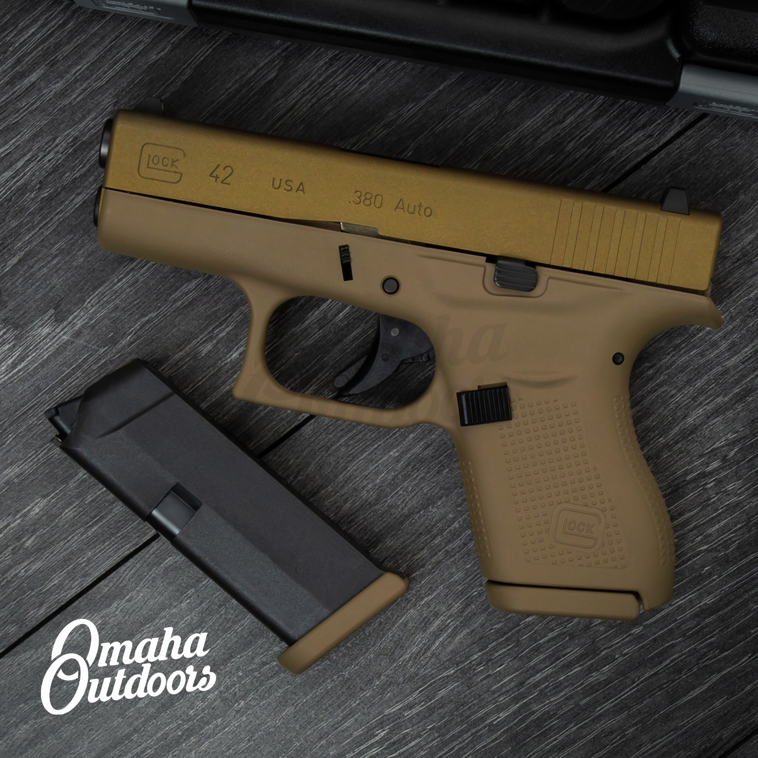 Glock 42 FDE / Burnt Bronze - Omaha Outdoors
