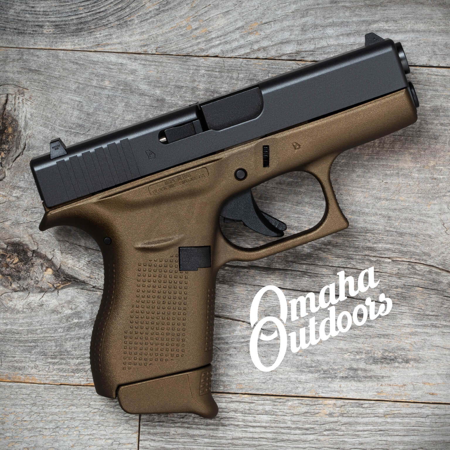 Glock 42 Spartan Bronze - Omaha Outdoors