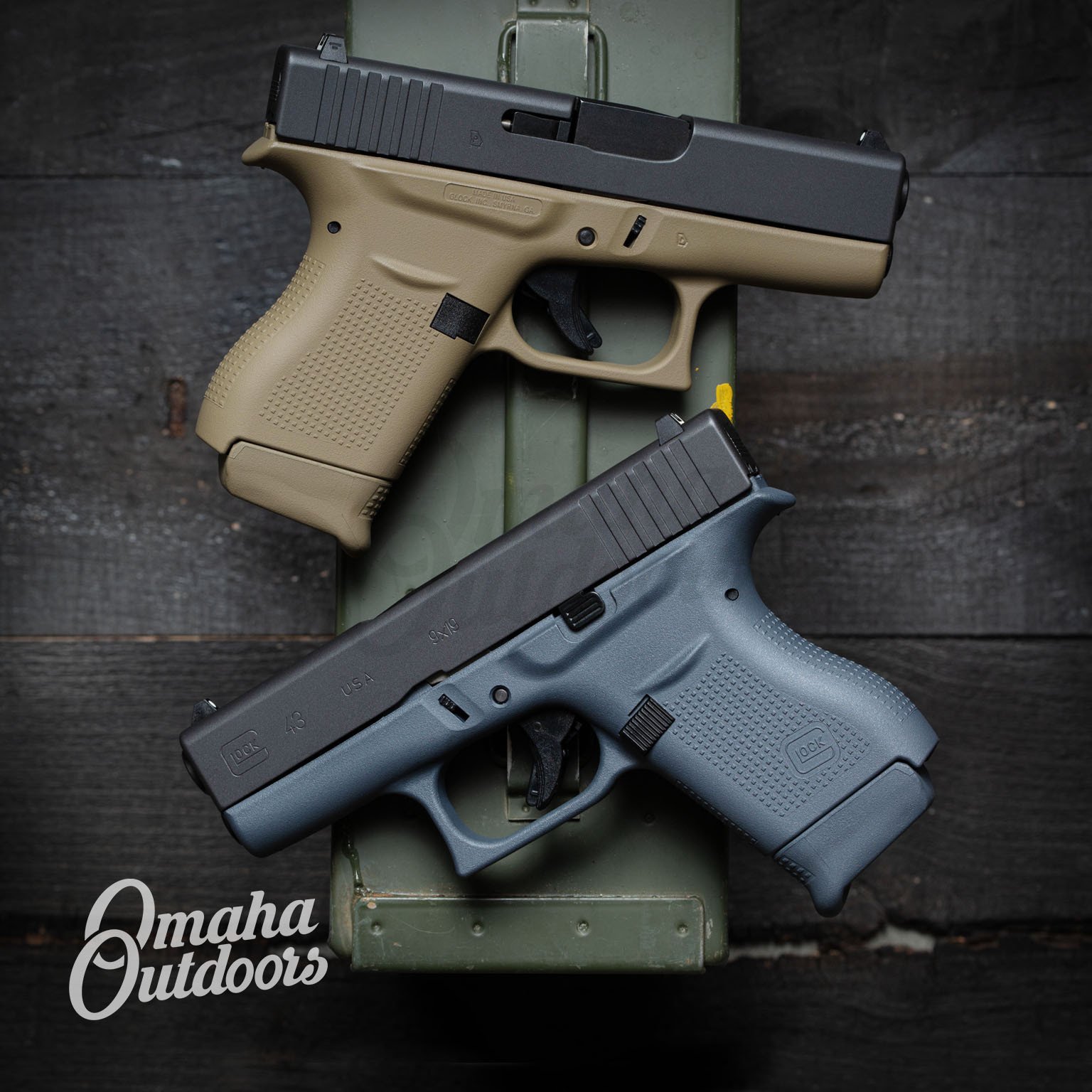 Glock 43 FDE - Omaha Outdoors