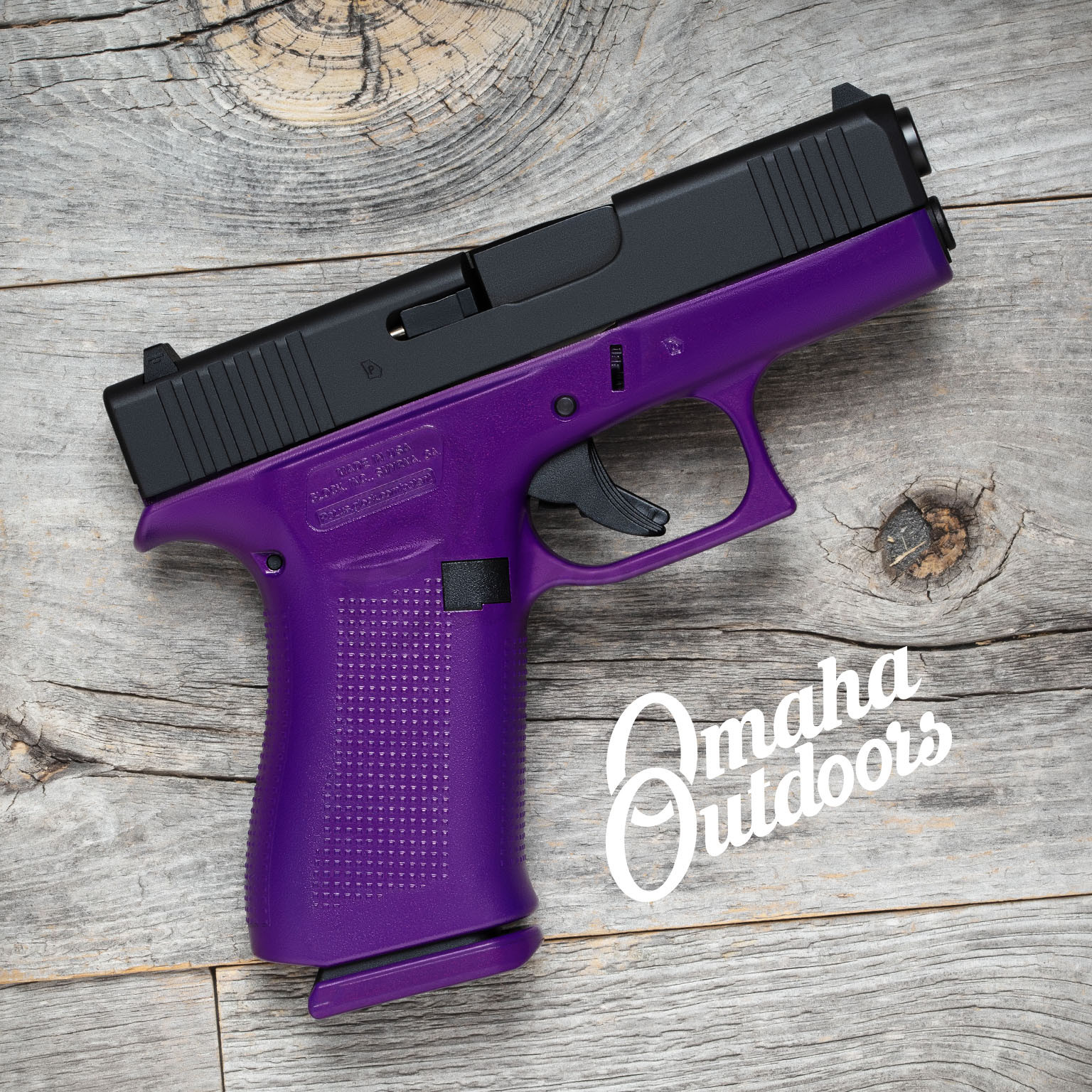 Glock 43X Purple Sunburst USA - Omaha Outdoors