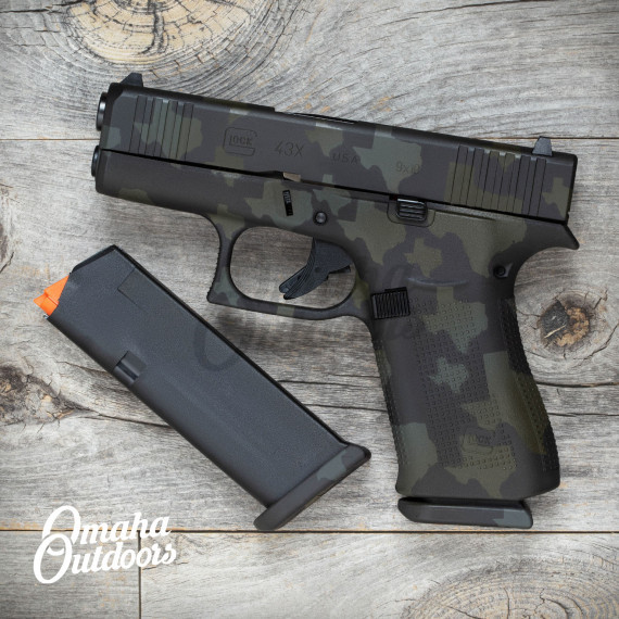 Glock 43X Texas Black MultiCam USA - Omaha Outdoors