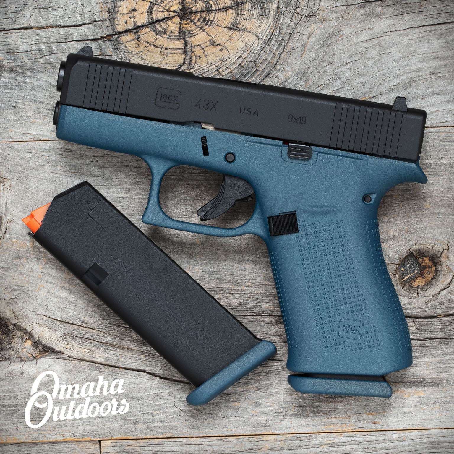 Glock 43X Vision Blue USA