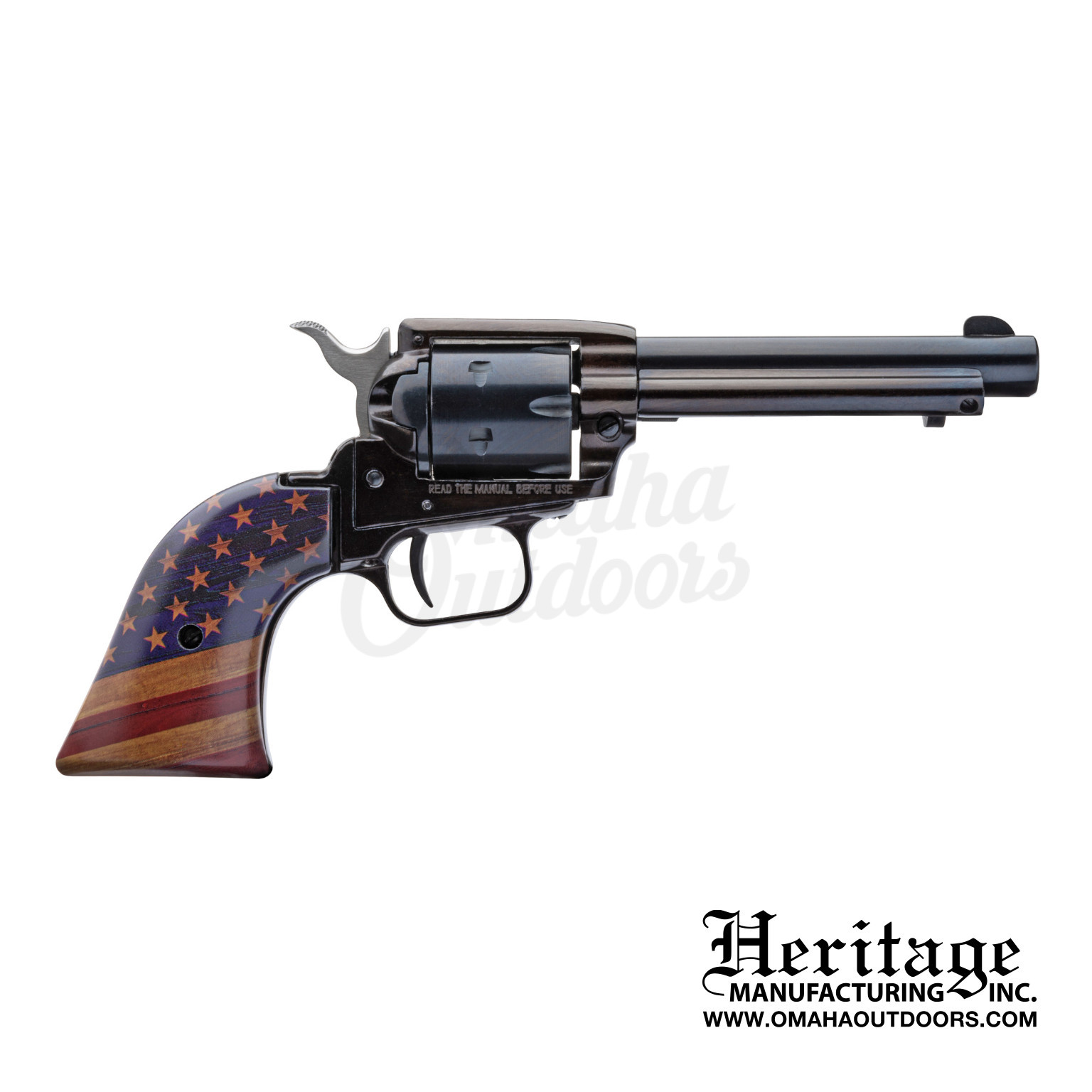 Heritage Rough Rider American Flag Single-Action Revolver Two