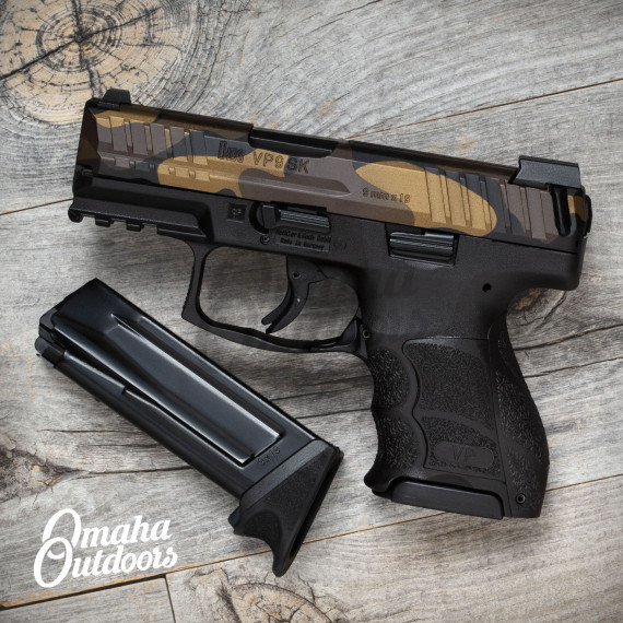 HK VP9SK LE Bronze On Bronze Camo 10 Round - Omaha Outdoors