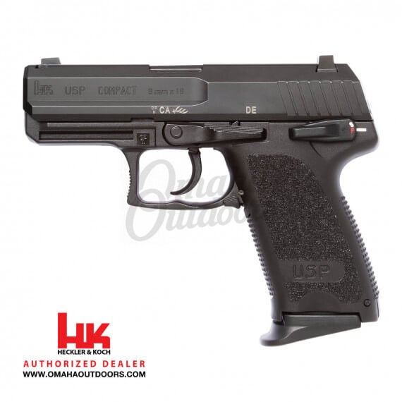 HK USP 9 Compact V1 13 Round Pistol