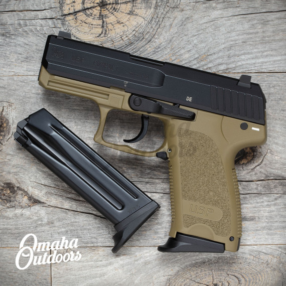 Hk Usp 9 Compact Lem Le Taupe - Omaha Outdoors