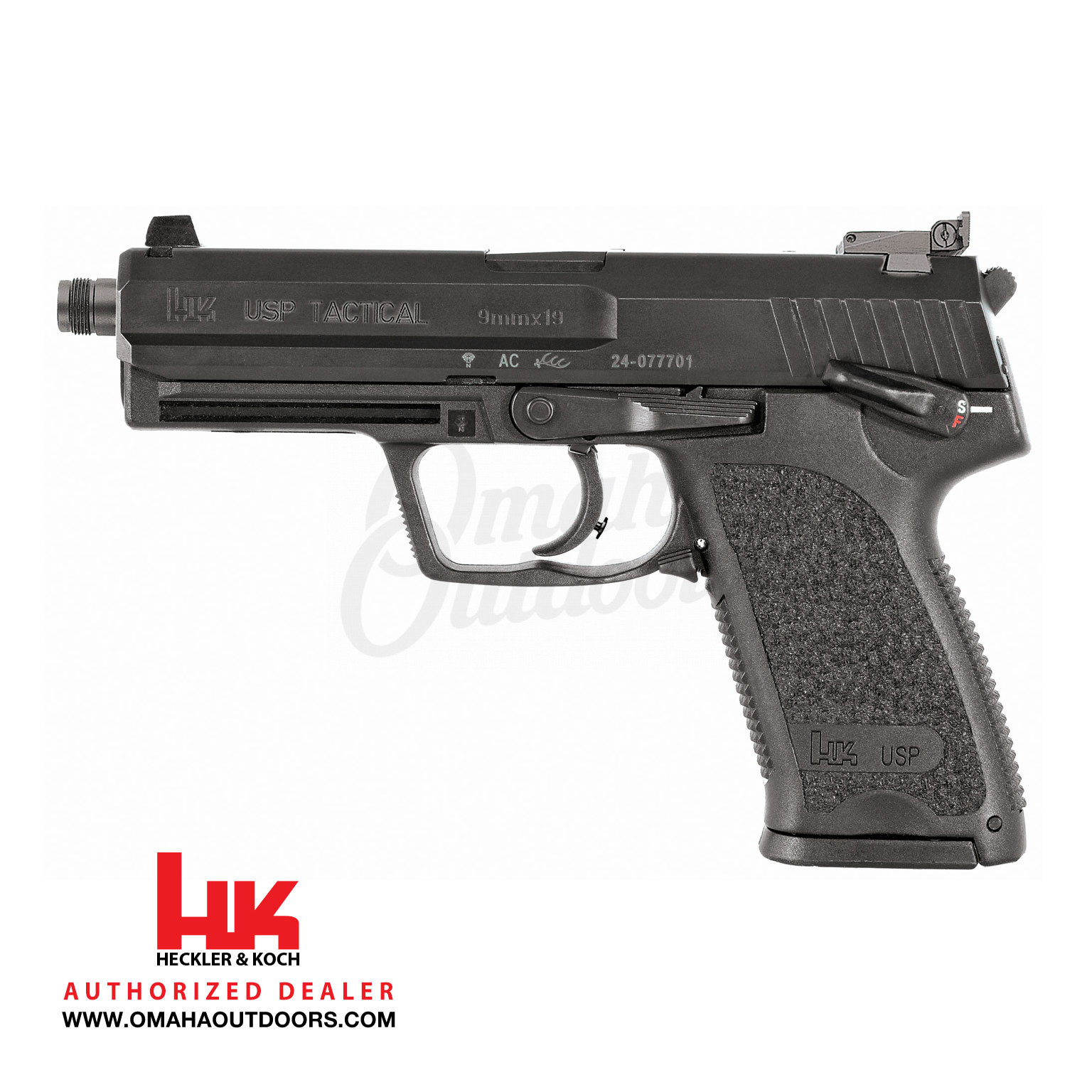 HK USP Compact 9mm with Rugged Obsidian 9 Short Configuration : r/NFA