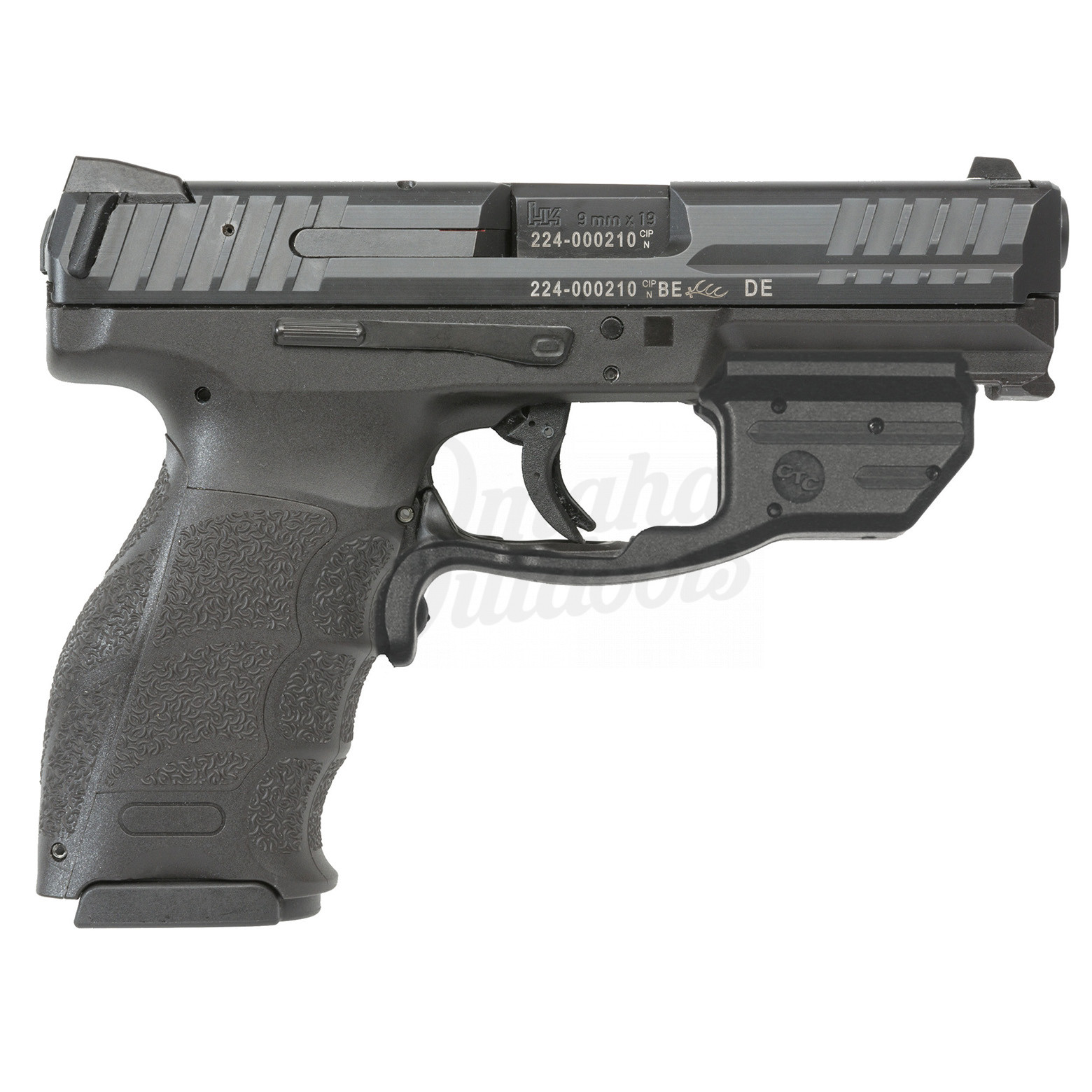 HK VP9 Pistol 10 RD 9mm Crimson Trace Green LaserGuard - Omaha Outdoors