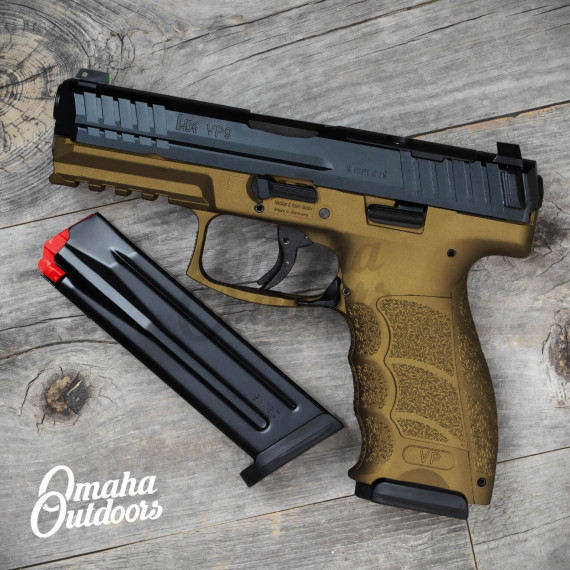 HK VP Optics Ready Burnt Bronze Round Pistol Omaha Outdoors