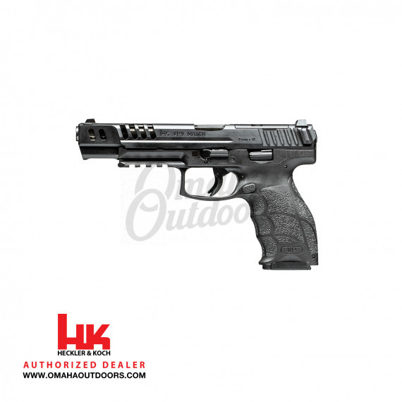 HK VP9-B Match Optics Ready Pistol 10 RD 9mm - Omaha Outdoors