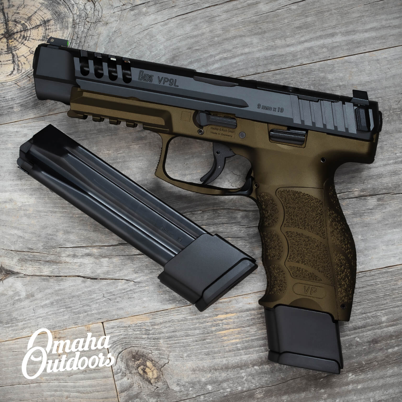 HK VP9L Optics Ready Spartan Bronze - Omaha Outdoors