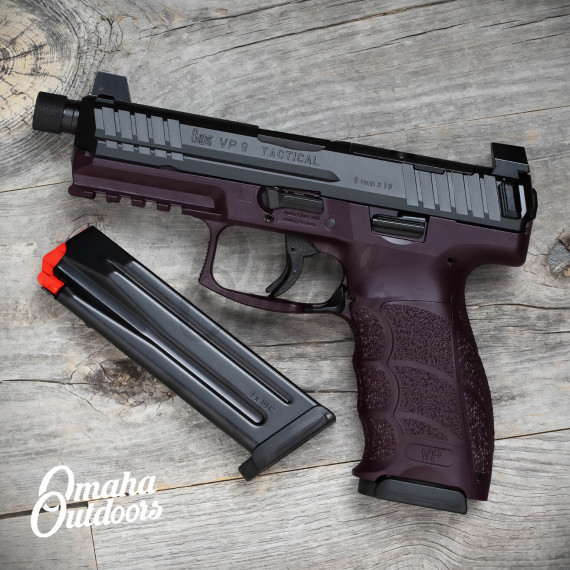 HK VP9 Tactical LE Optics Ready Plum - Omaha Outdoors