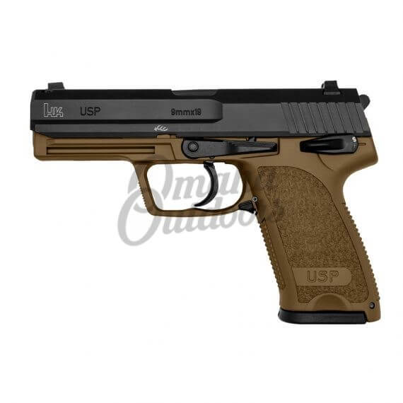 Hk Usp Mm V Da Sa Rd Fde Pistol Omaha Outdoors