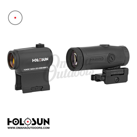 Holosun HS403C With HM3X Magnifier - Omaha Outdoors