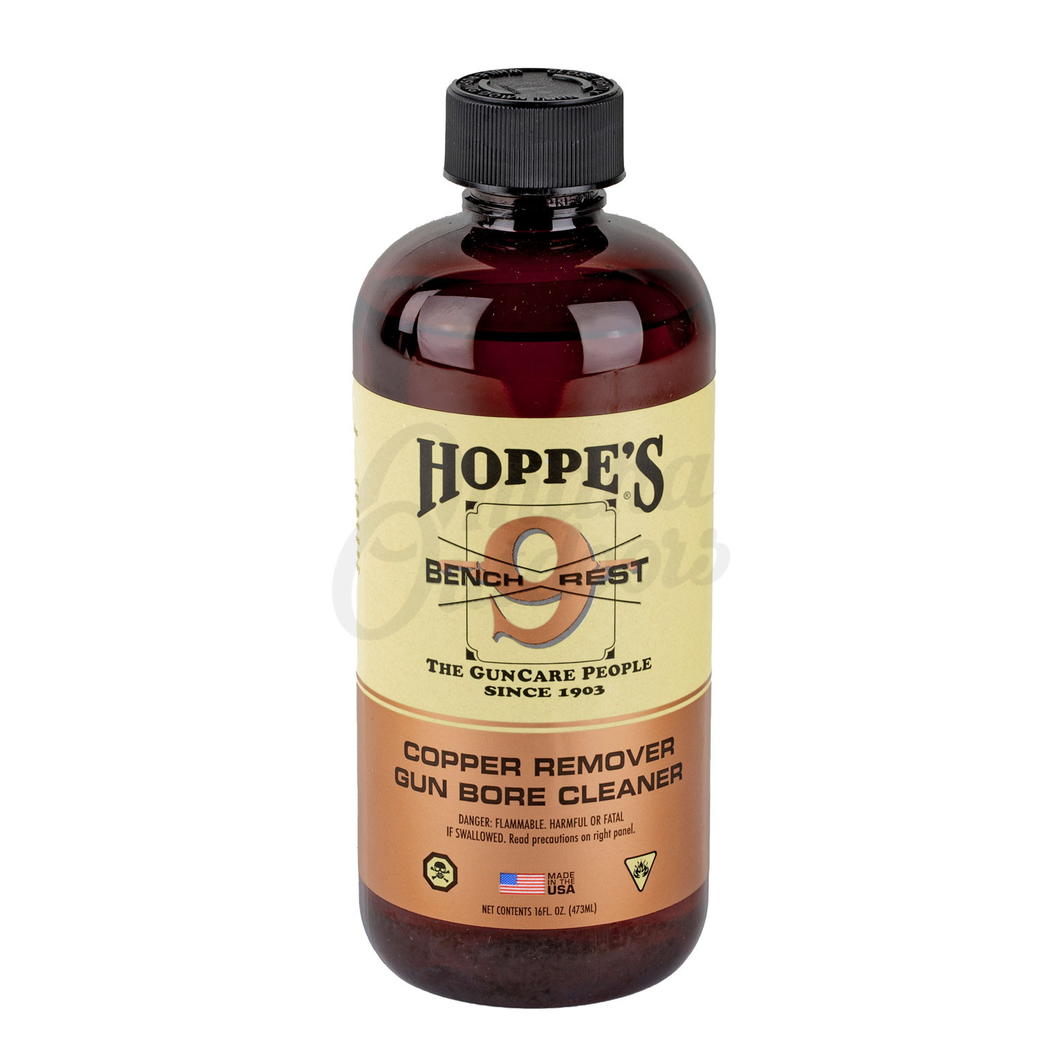 Hoppe's Bench Rest No. 9 Copper Solvent 1 Pint - 10 Pack - Omaha Outdoors