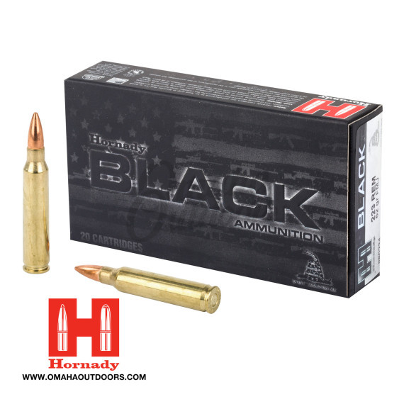 Hornady BLACK 223 62 Grain - Omaha Outdoors