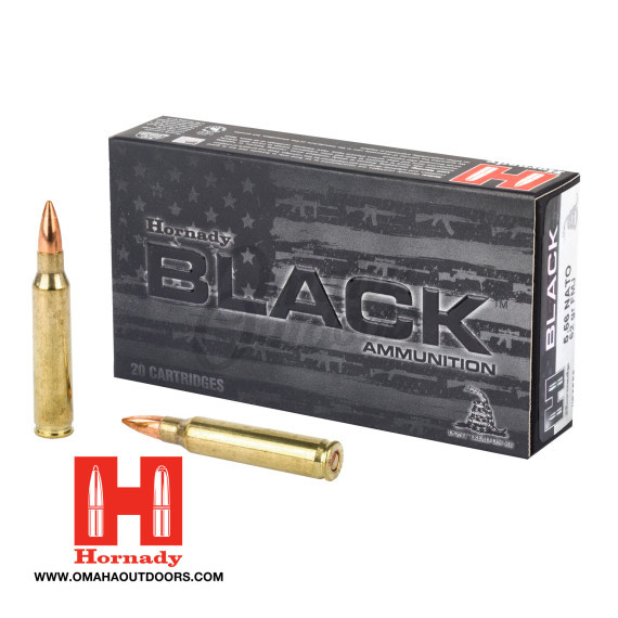 Hornady BLACK 5.56 62 Grain 20 Rounds - Omaha Outdoors