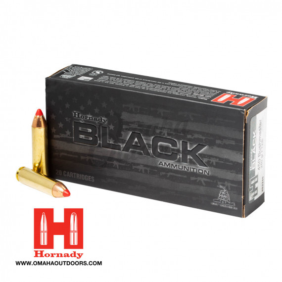 Hornady BLACK 450 Bushmaster 20 Rounds - Omaha Outdoors