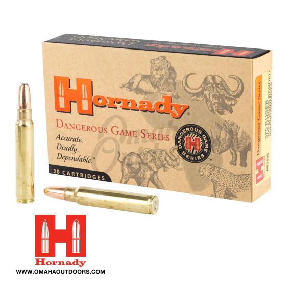 Hornady Dangerous Game 375 Ruger 300 Grain DGX 20 Rounds - Omaha Outdoors