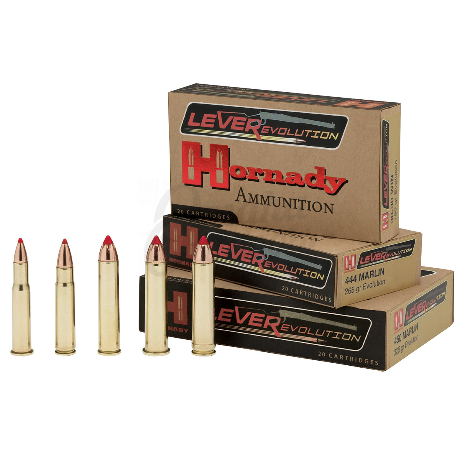 Hornady LEVERevolution Ammo 450 Marlin 325 gr Flex Tip eXpanding 20 ...