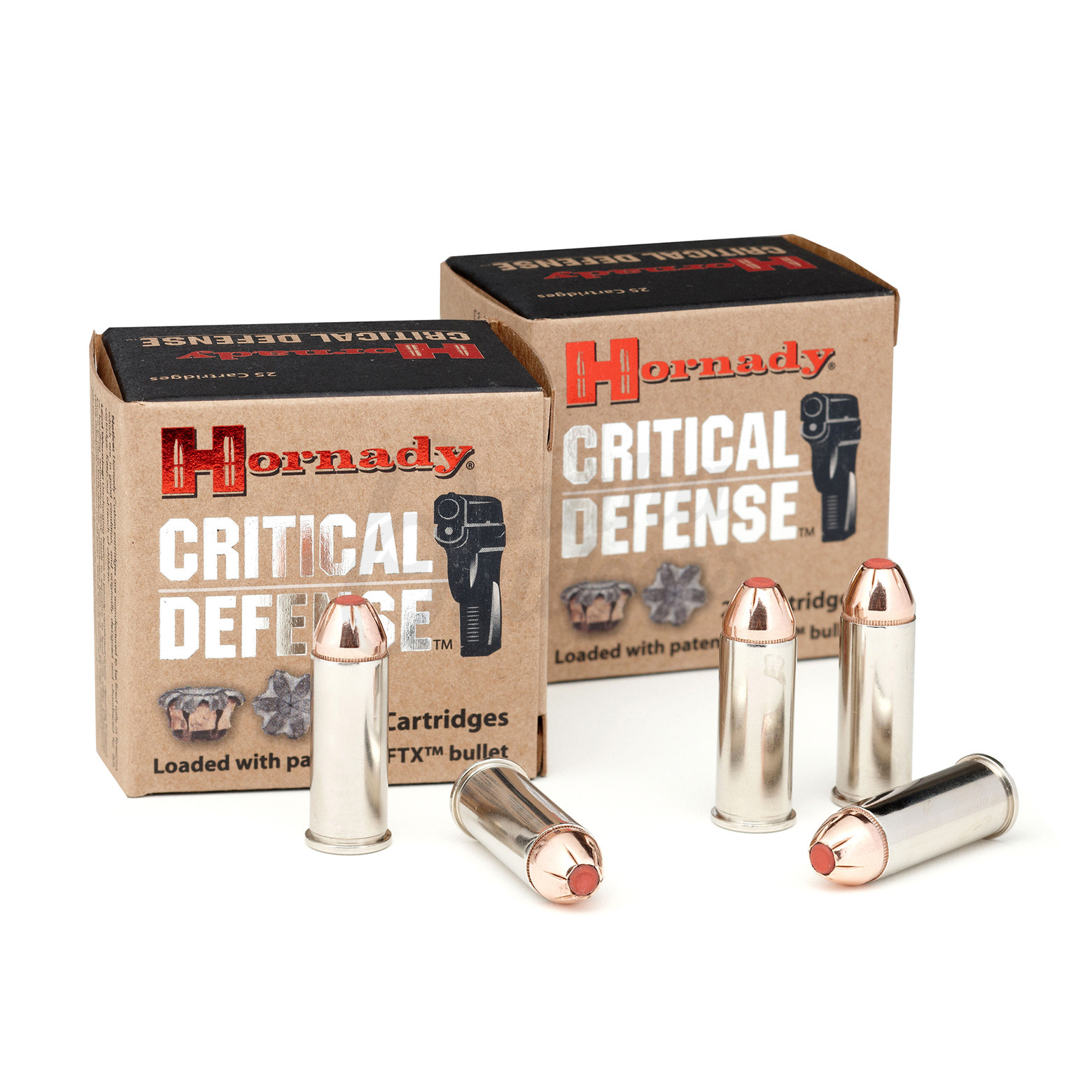 Hornady Critical Defense Ammo 44 Special 165 gr Flex Tip eXpanding 20 Round Box 90700 Omaha
