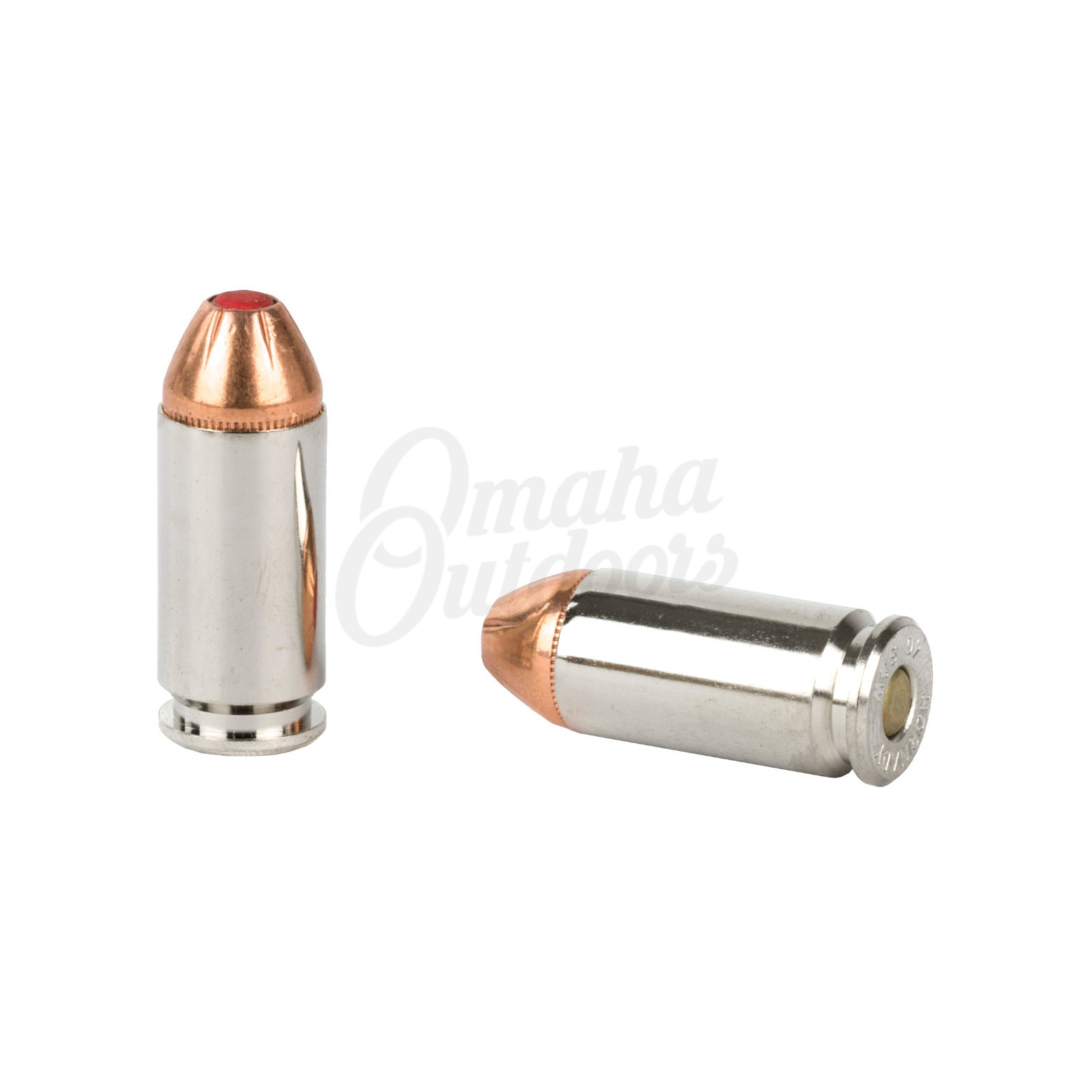 Speer Gold Dot Ammunition - 40 S&W - Nickel Plated Brass