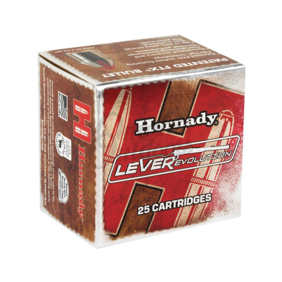 Hornady LEVERevolution 357 Magnum 140gr FTX Handgun Ammo 25 Rounds ...