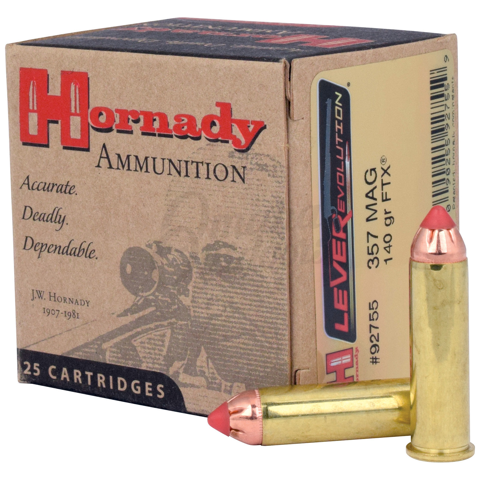 Hornady LEVERevolution 357 Magnum 140gr FTX Handgun Ammo - Omaha Outdoors