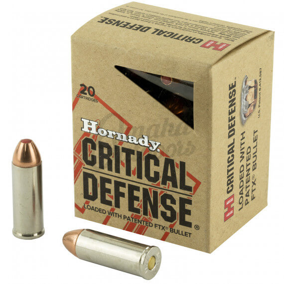 Hornady Critical Defense 45 Colt 185 GR FTX - Omaha Outdoors