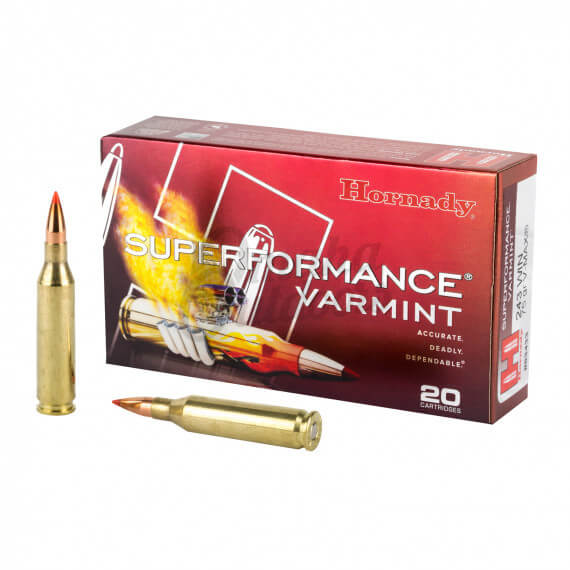 Hornady Superformance Varmint 243 Winchester 75 Grain V-MAX 20 Rounds ...