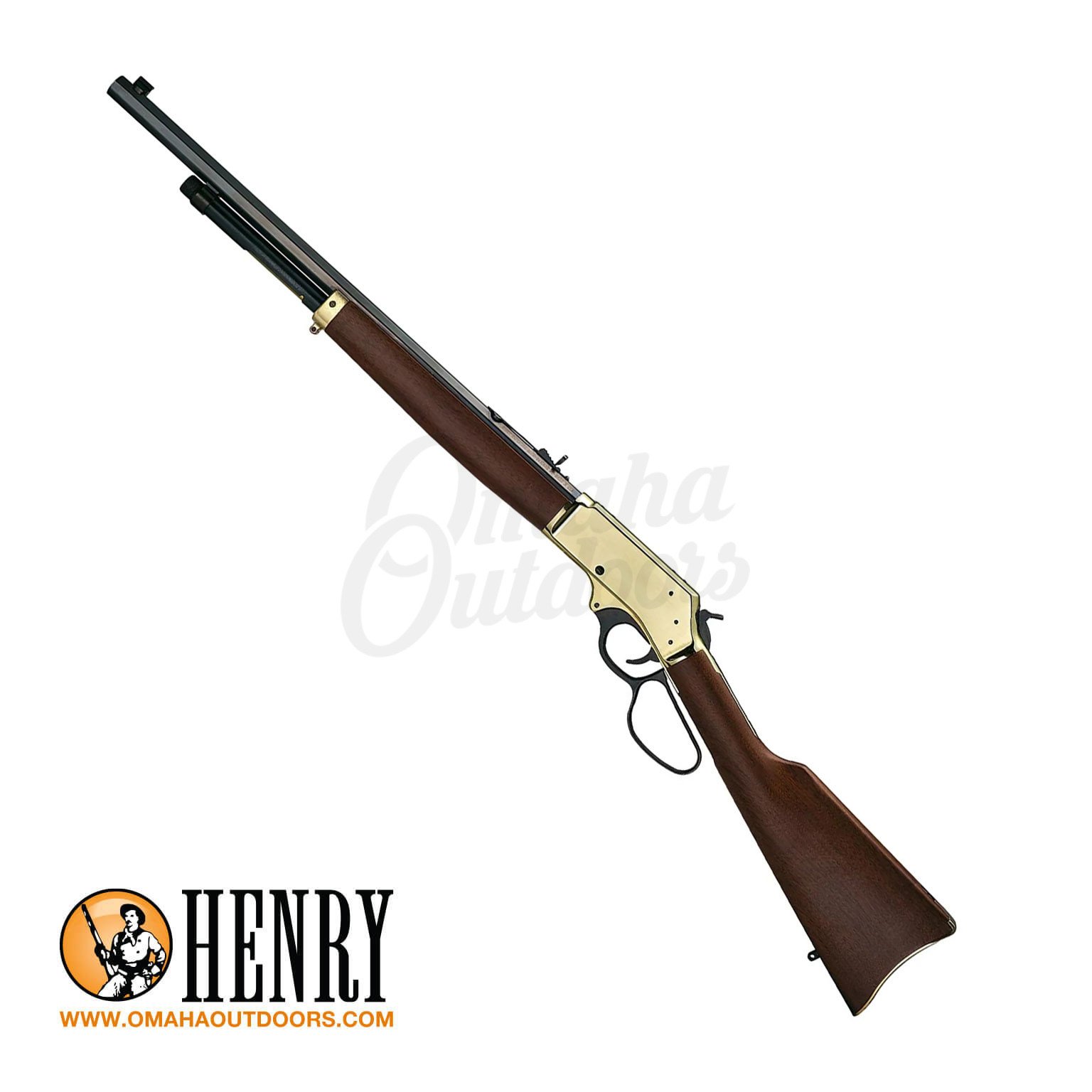 Henry Brass Side Gate Polished Hardened Lever Action Rifle - 30-30