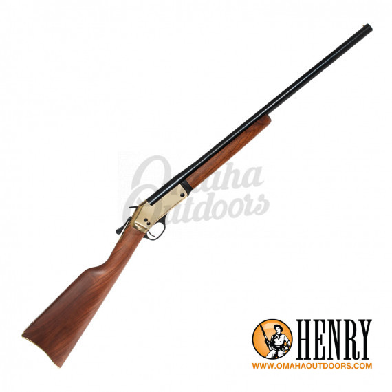 Henry Repeating Single Shot 20 Gauge 26 Brass Shotgun Walnut Stock