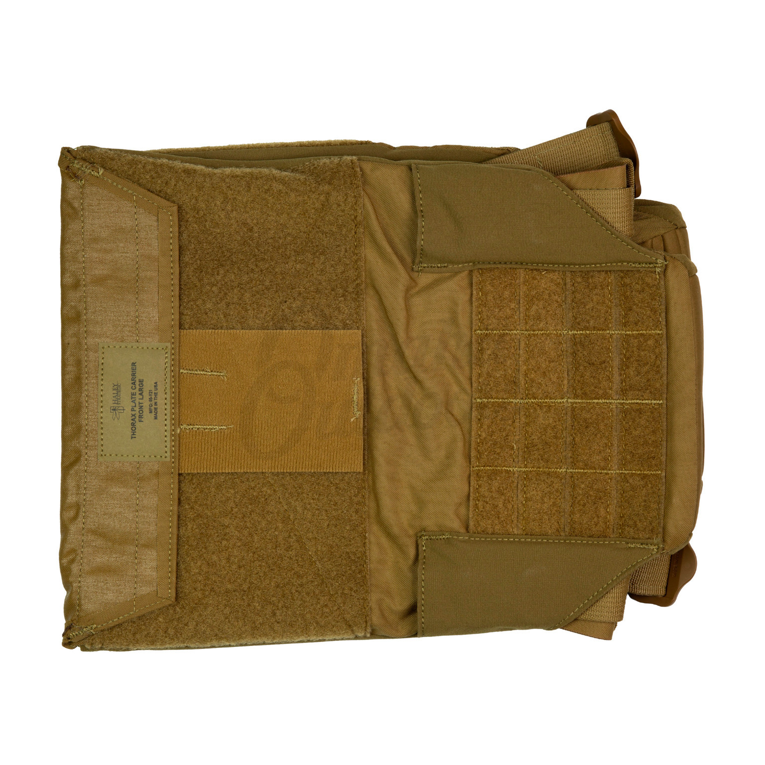 Haley Strategic THORAX Plate Carrier Coyote Brown Large - Omaha Outdoors