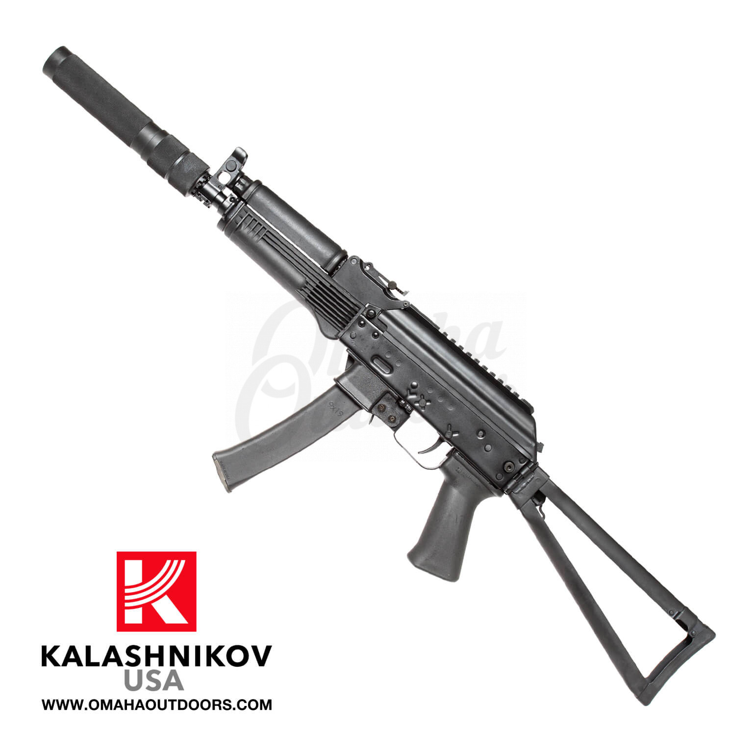 KR-9S - 9x19mm RIFLE WITH FAUX SUPPRESSOR - Kalashnikov USA