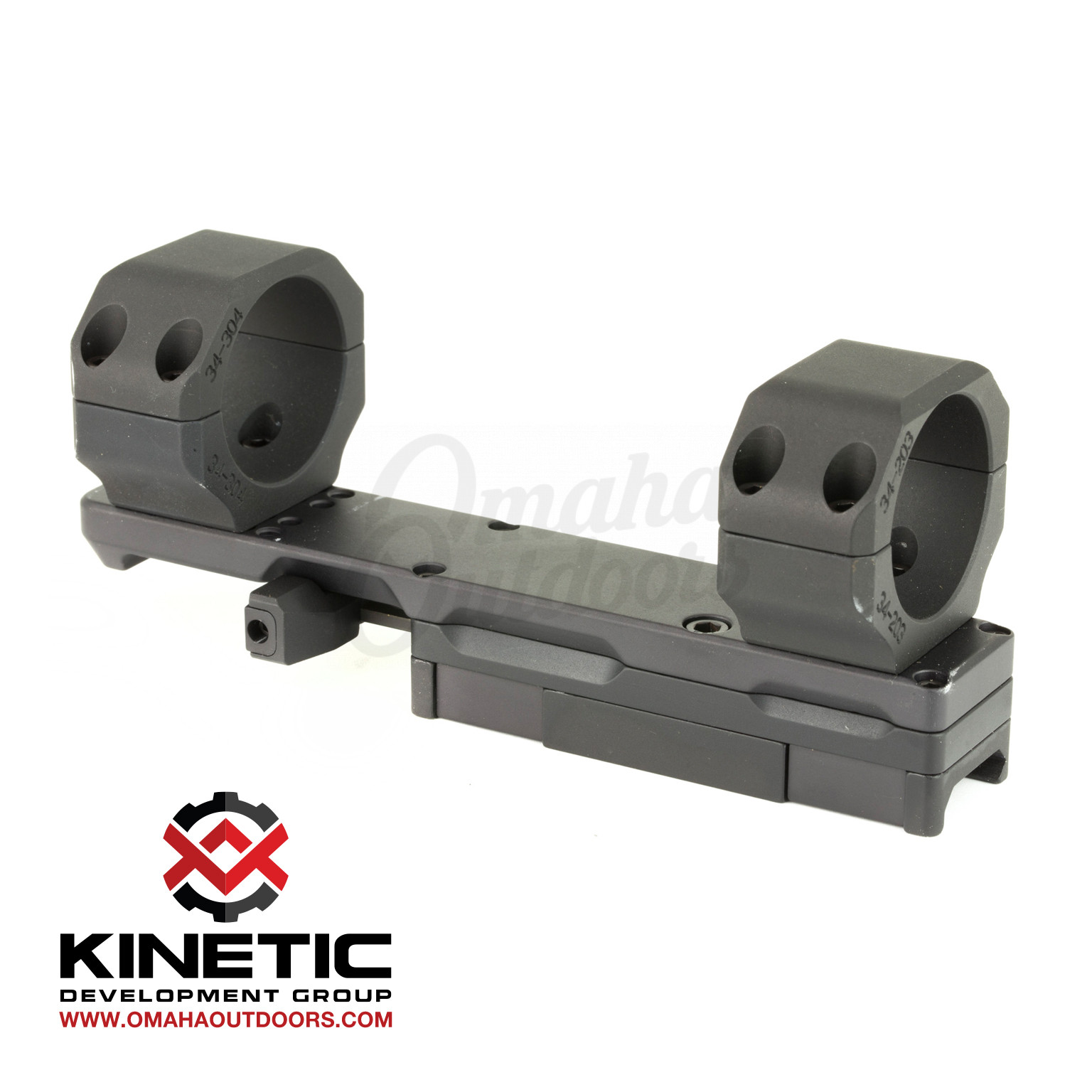 Kinetic Development Group Sidelok 34mm Modular Optic Mount - Omaha Outdoors