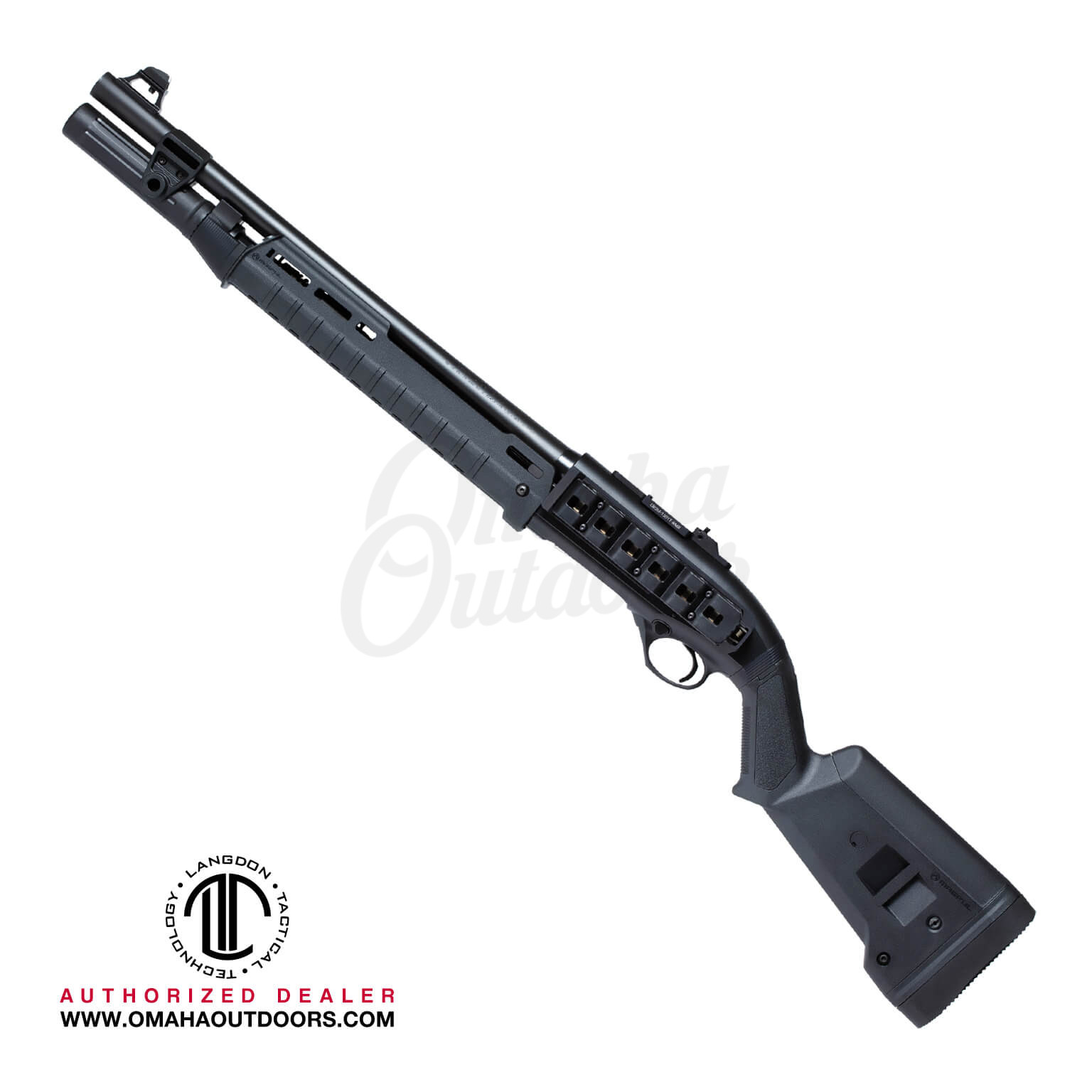 Langdon Tactical Beretta 1301 7 RD 18.5 Side Saddle RMR Mount - Omaha ...