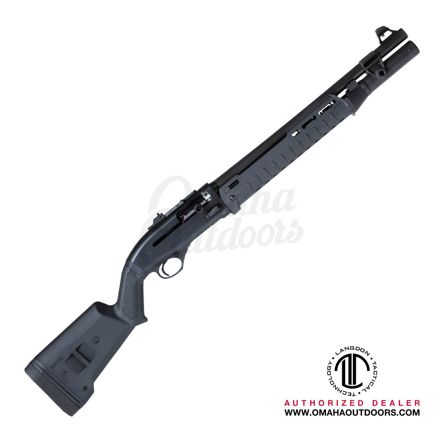 Langdon Tactical Beretta 1301 7 RD 18.5 Side Saddle RMR Mount - Omaha ...