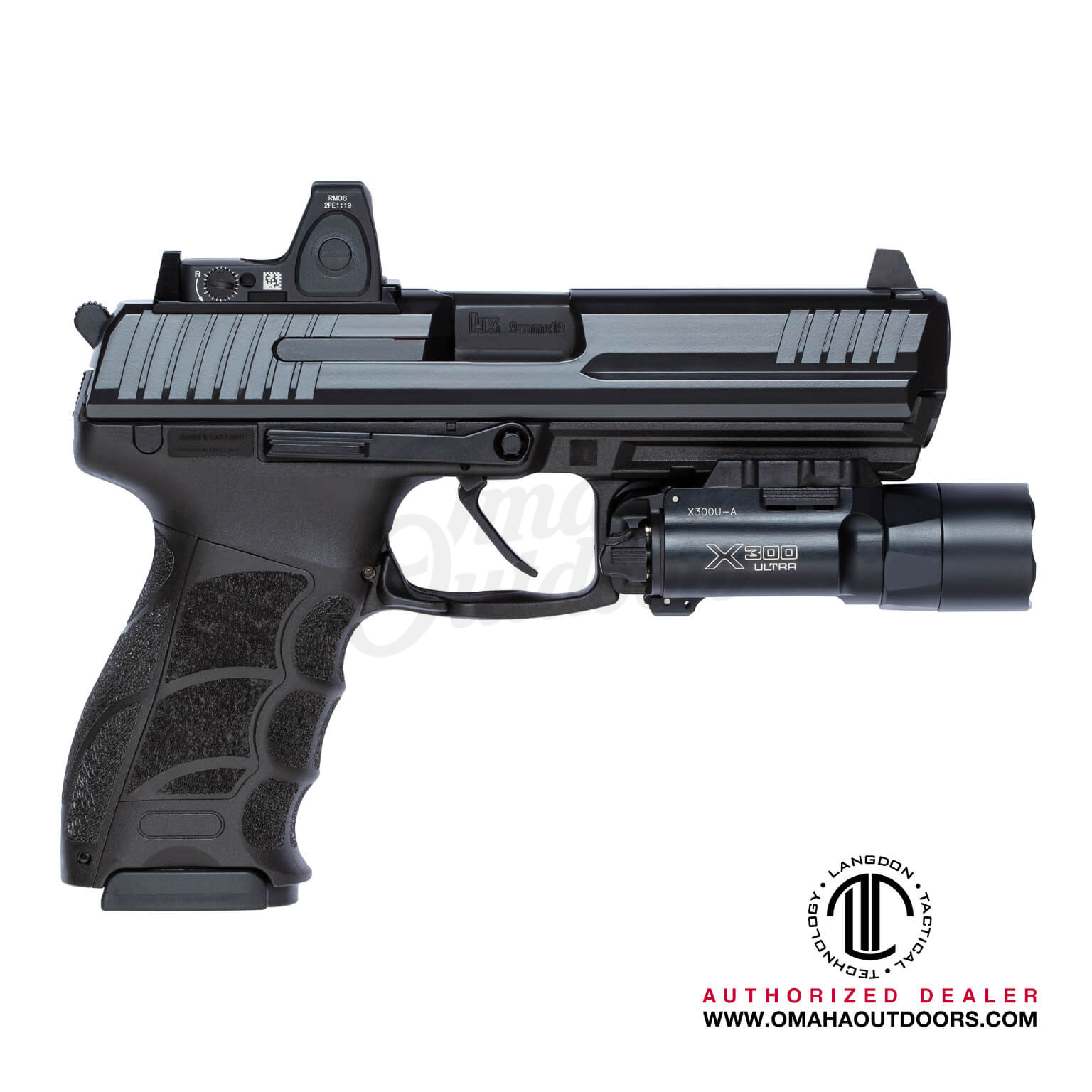 Langdon Tactical HK P30L Gray Guns LTT Trigger Job RM06 X300U-A - Omaha ...